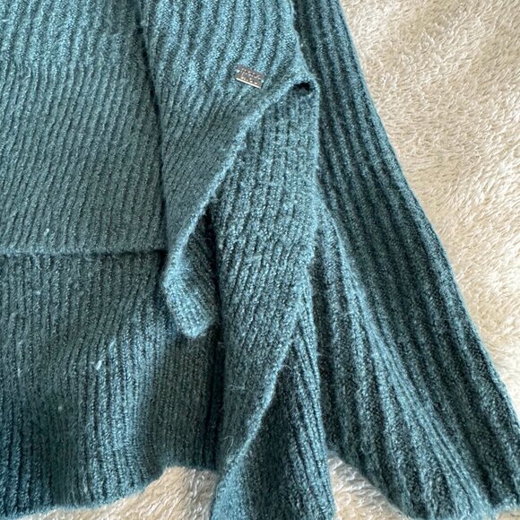 Monk & Lou (Plenty) yak-blend forest green turtleneck sweater - sz XS-S - Picture 8 of 8